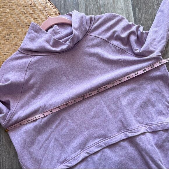 Lululemon Find Your Unwind Pullover Heathered Pink Taupe Women’s Size 8 - Picture 5 of 8